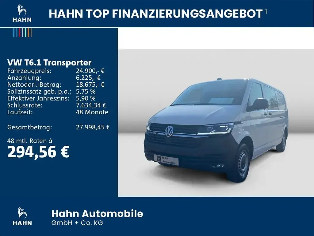 Używany VW Transporter 150 KM (110 kW) 2022 Biały Van