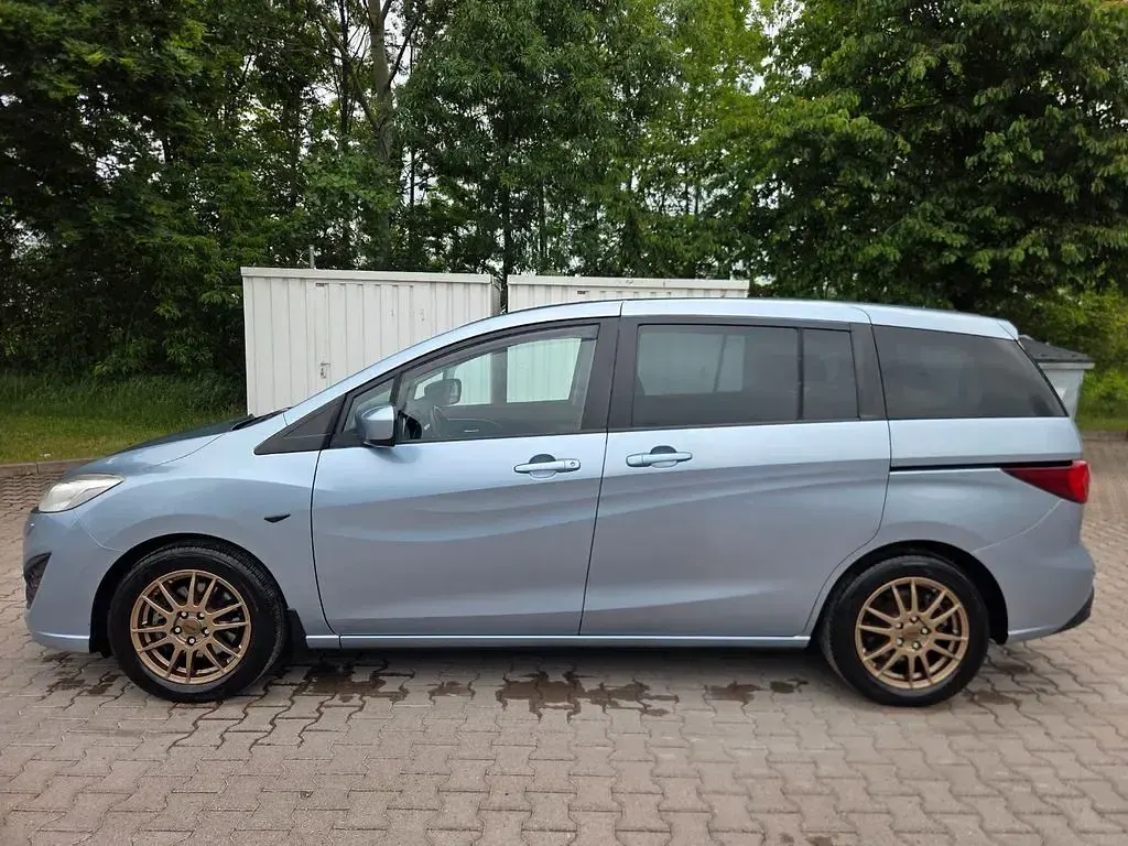 Gebraucht Mazda 5 Center-Line 150 PS (110 kW) 2011 Okeanosblau metallic Van / Kleinbus
