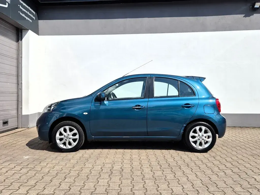 Gebraucht Nissan Micra Acenta 80 PS (58 kW) 2013 Blau Kleinwagen
