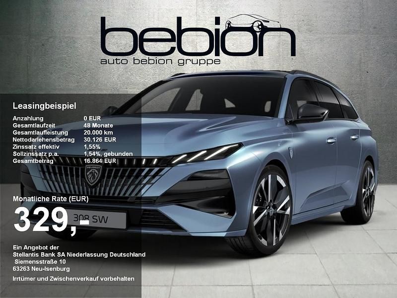 Blau Neu 2025 Peugeot 308 GT Kombi | 36.940 € - Bild 1/4