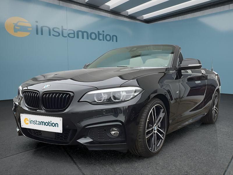 Gebraucht BMW 220 M Sport 184 PS (135 kW) 2021 Schwarz Cabrio