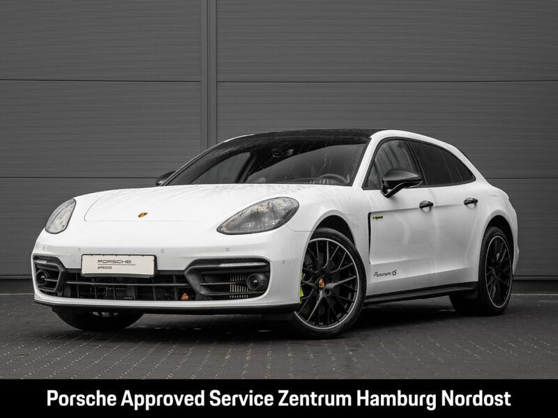 Weiß Gebraucht 2023 Porsche Panamera 4S Sport Turismo Limousine | 88.930 € - Bild 1/4