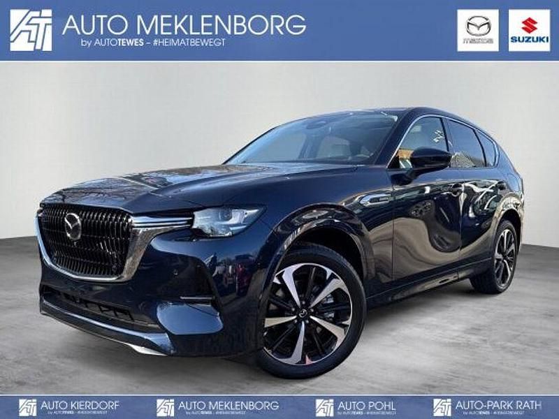 Deep crystal blue (blau) Gebraucht 2024 Mazda CX-60 Takumi-Line SUV | 52.490 € (Teuer) - Bild 1/4