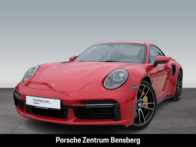 Rot Gebraucht 2021 Porsche 911 Turbo S Coupé | 196.900 € (Superpreis) - Bild 1/4