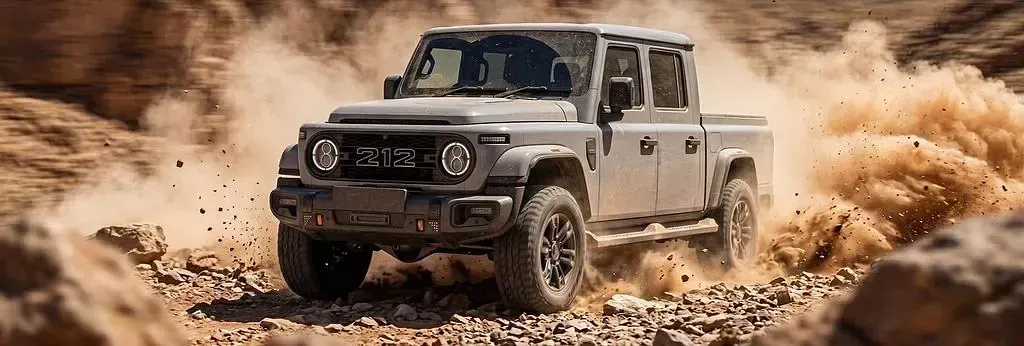 Neu BAW 212 190 PS (139 kW) 2026 Grau Pickup