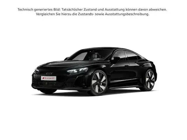 Gebraucht Audi e-tron GT quattro Premium 439 kW (598 PS) 2023 Mythosschwarz metallic Limousine