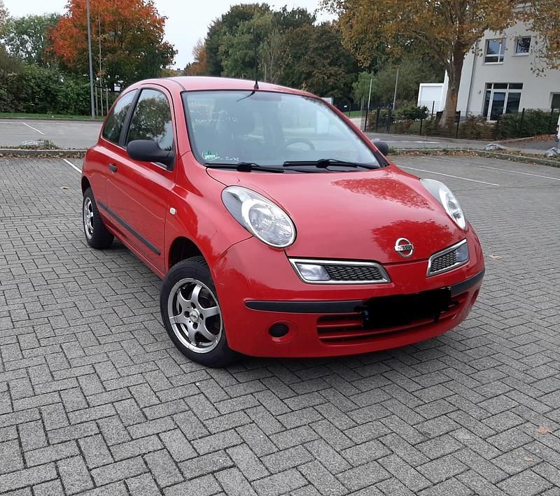 Rot Gebraucht 2008 Nissan Micra Kleinwagen | 2.350 € (Etwas zu teuer) - Bild 1/4