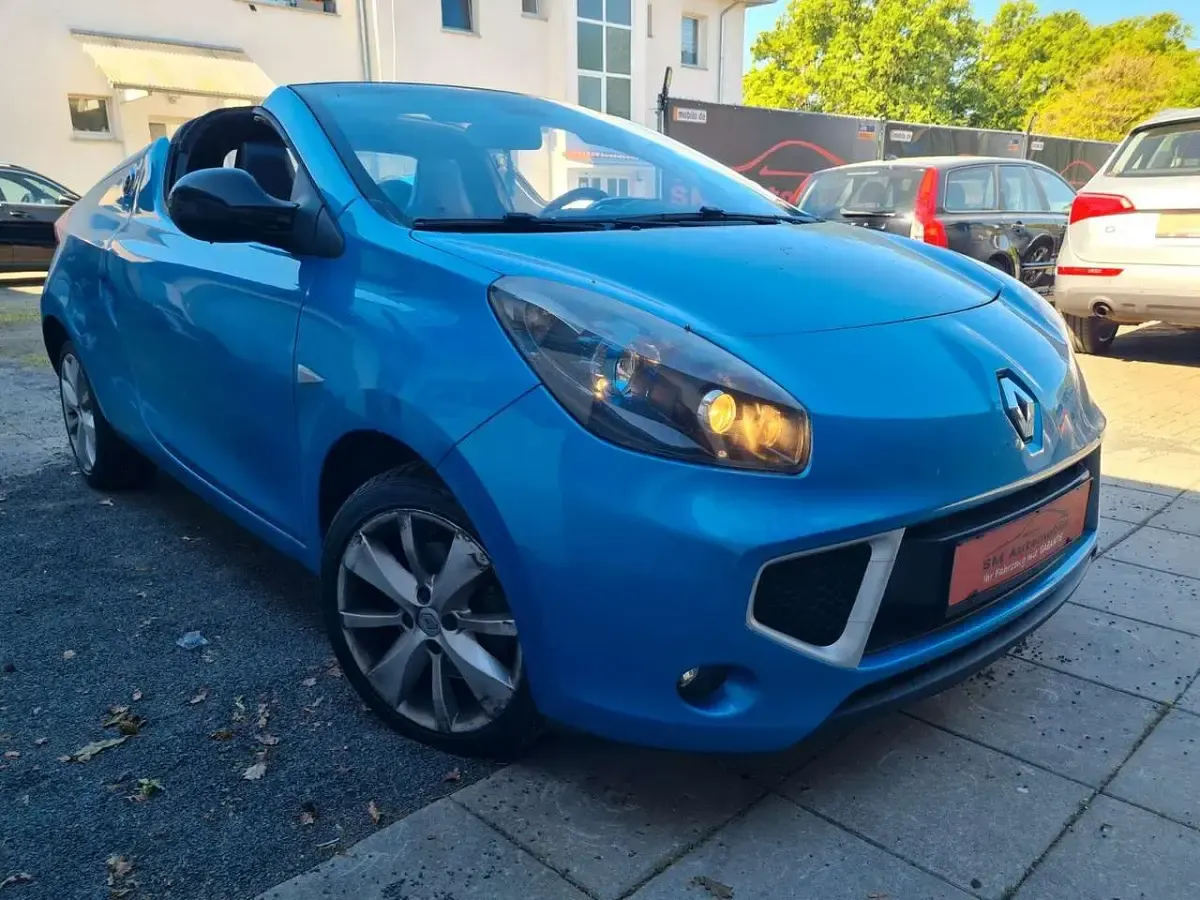 Brugt Renault Wind Dynamique 101 HK (74 kW) 2011 Blå Cabriolet