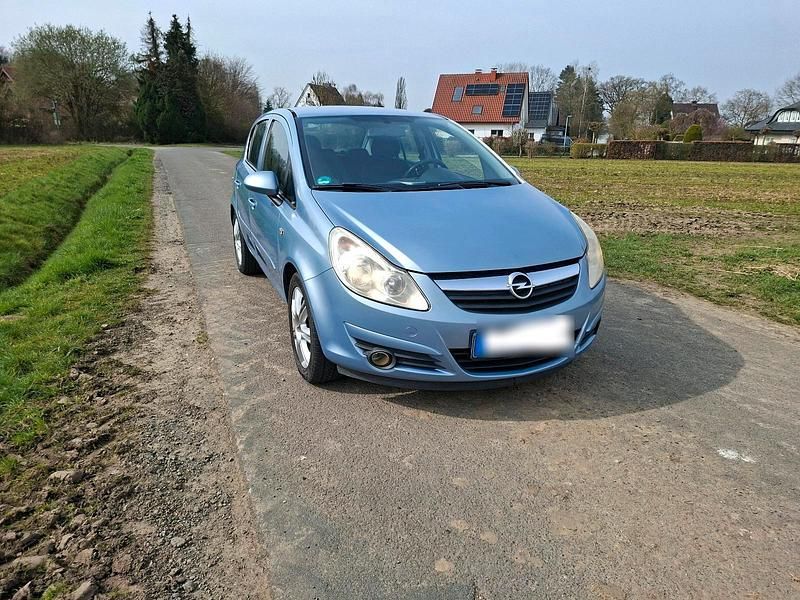 Gebraucht Opel Corsa 80 PS (58 kW) 2007 Blau Kleinwagen