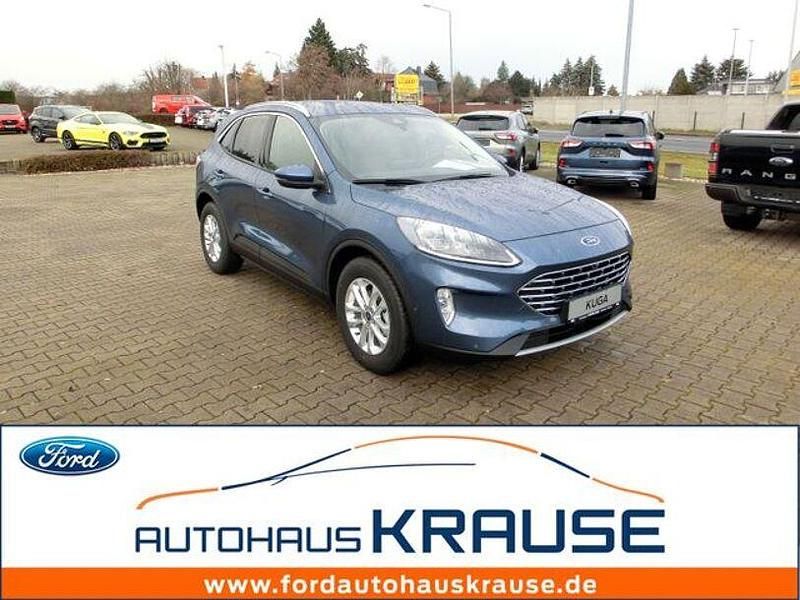 Gebraucht Ford Kuga Titanium X 120 PS (88 kW) 2023 Chromablau metallic SUV