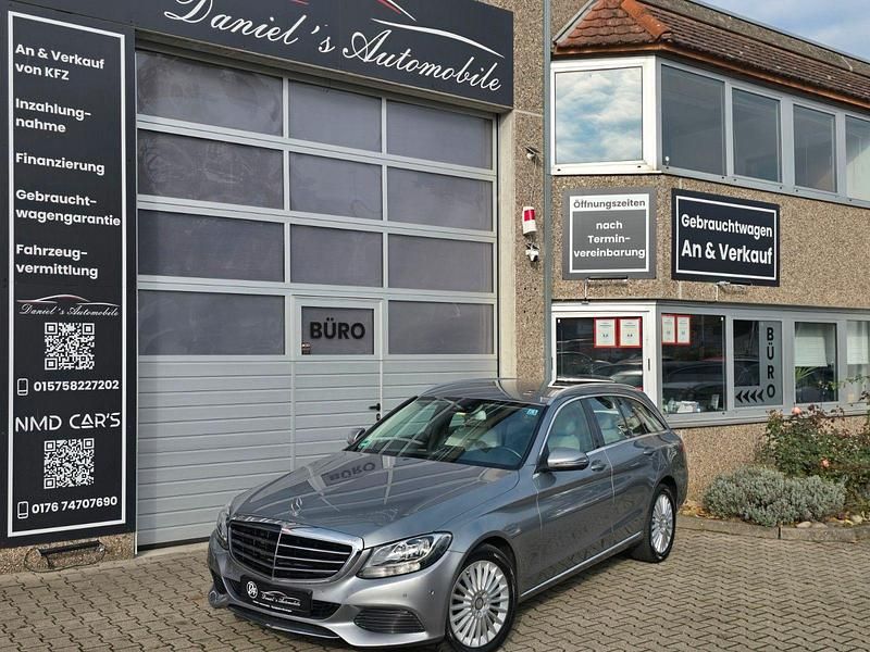 Silber Gebraucht 2015 Mercedes C220 Kombi | 14.987 € (Fairer Preis) - Bild 1/3