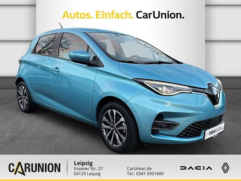 Gebraucht Renault Zoe Intens 99 kW (135 PS) 2021 Aquamarinblau Kleinwagen
