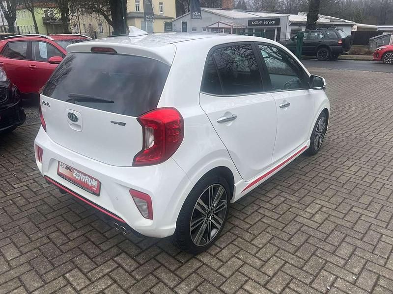 Gebraucht Kia Picanto GT-Line 84 PS (61 kW) 2021 (ud) schneeweiss Kleinwagen