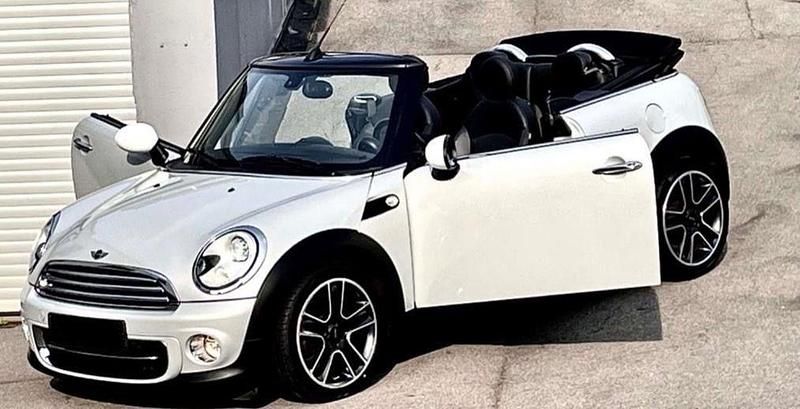 Gebraucht Mini Cooper Cabriolet 122 PS (89 kW) 2010 Weiß Cabrio