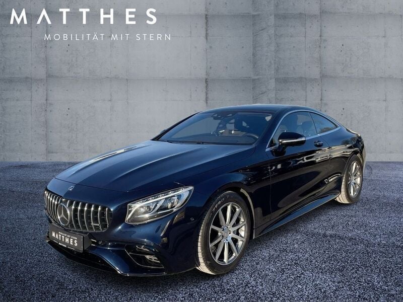 Blau Gebraucht 2020 Mercedes S63 AMG AMG Coupé | 97.998 € - Bild 1/4