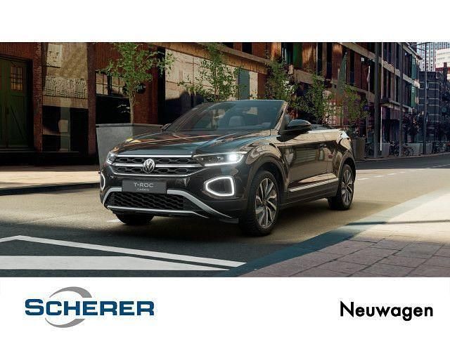 Schwarz Neu 2025 VW T-Roc Cabriolet Goal Cabrio | 40.430 € (Teuer) - Bild 1/4