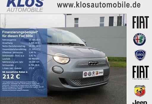 Gebraucht Fiat 500e Icon 87 kW (119 PS) 2022 Schwarz Limousine