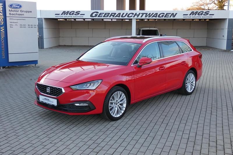 Gebraucht Seat Leon XCELLENCE 150 PS (110 kW) 2021 Reinrot Kombi