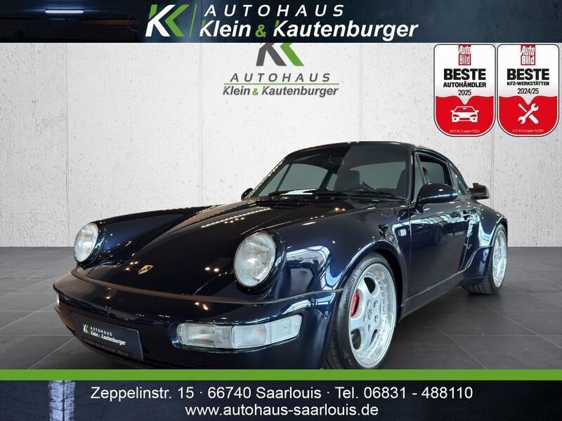 Blau Gebraucht 1992 Porsche 911 Turbo | 164.964 € - Bild 1/4