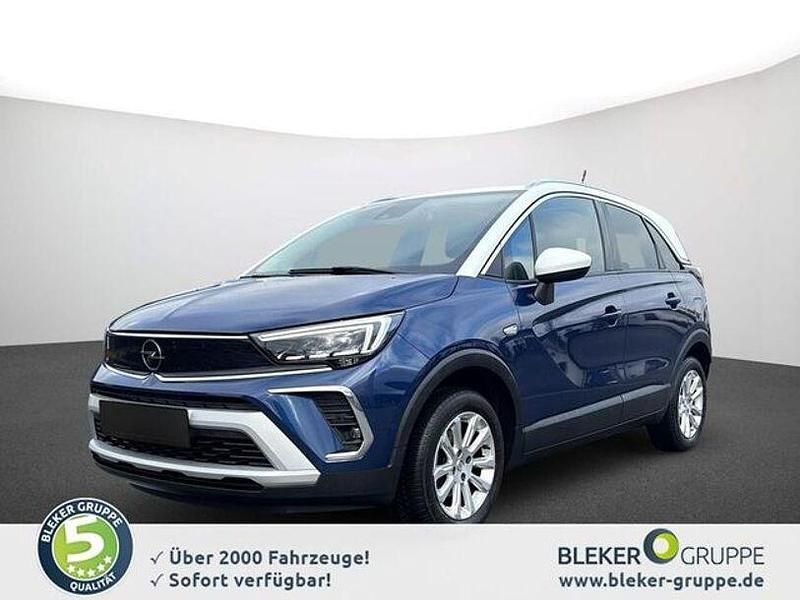 Nautic blau Gebraucht 2021 Opel Crossland X Elegance SUV | 15.990 € (Superpreis) - Bild 1/4