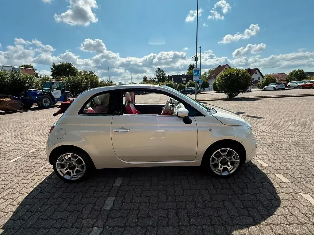 Gebraucht Fiat 500C 101 PS (74 kW) 2011 Weiß Cabrio