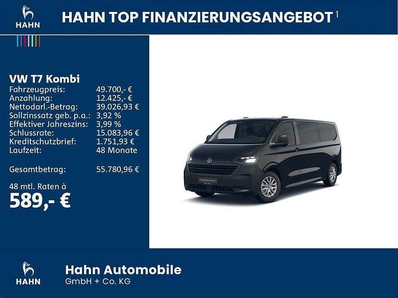 Neu VW T7 150 PS (110 kW) 2026 Schwarz Van