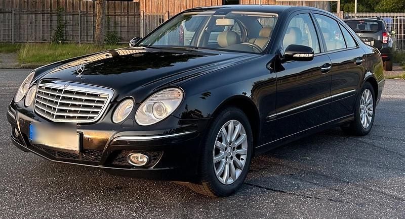 Schwarz Gebraucht 2008 Mercedes E280 Elegance Limousine | 7.000 € (Fairer Preis) - Bild 1/4