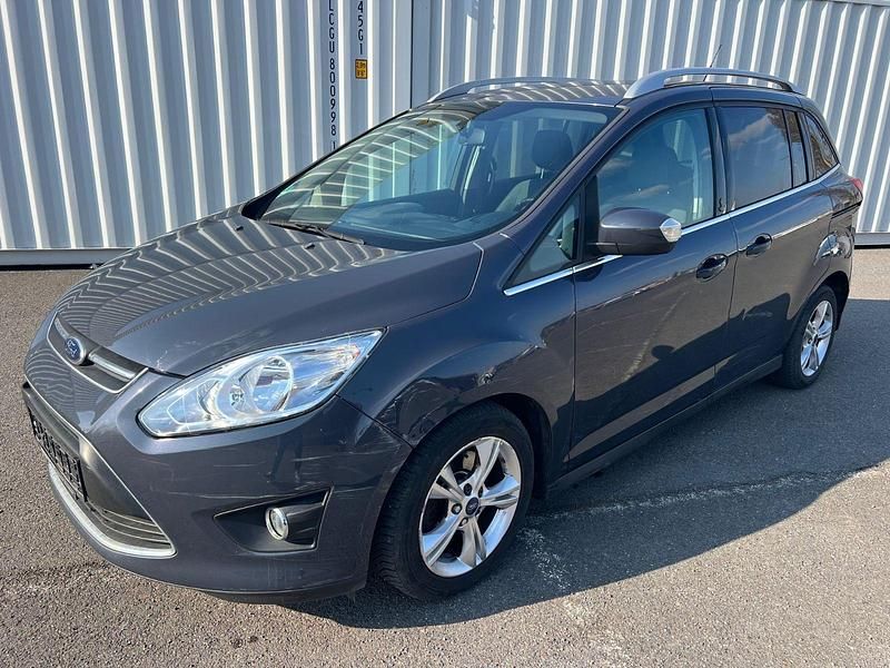 Gebraucht Ford Grand C-Max Titanium 125 PS (91 kW) 2012 Grau Van / Kleinbus