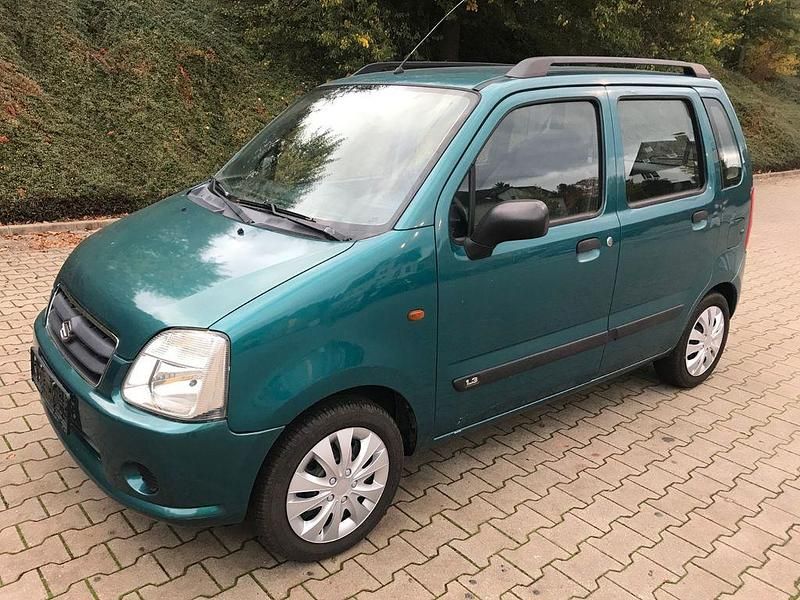 Grün Gebraucht 2005 Suzuki Wagon R+ Comfort Kombi | 1.990 € (Fairer Preis) - Bild 1/4