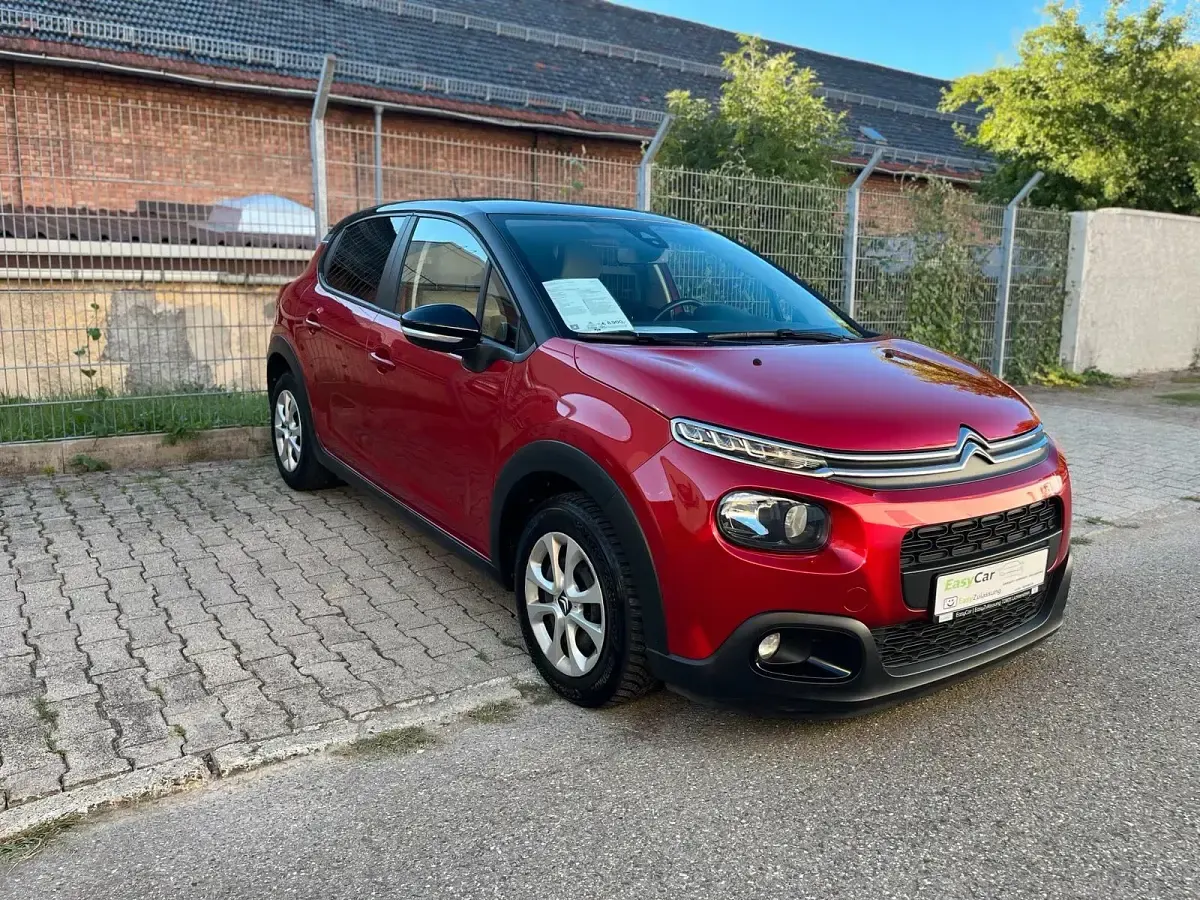 Gebraucht Citroën C3 82 PS (60 kW) 2018 Rot Kleinwagen