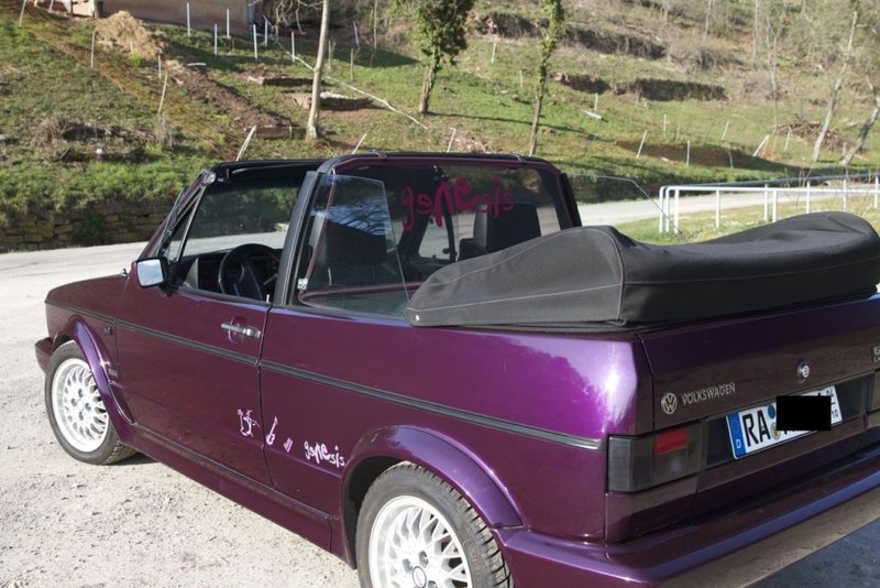 Verkauft VW Golf Cabriolet 1 Genesis, gebraucht 1992, 148.000 km in Gaggenau