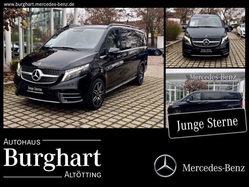 Obsidianschwarz Gebraucht 2023 Mercedes V300 Avantgarde Edition Van / Kleinbus | 77.900 € (Etwas zu teuer) - Bild 1/4