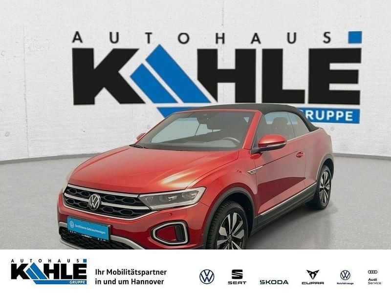 Silber Gebraucht 2023 VW T-Roc Cabriolet Move Cabrio | 27.990 € (Superpreis) - Bild 1/4