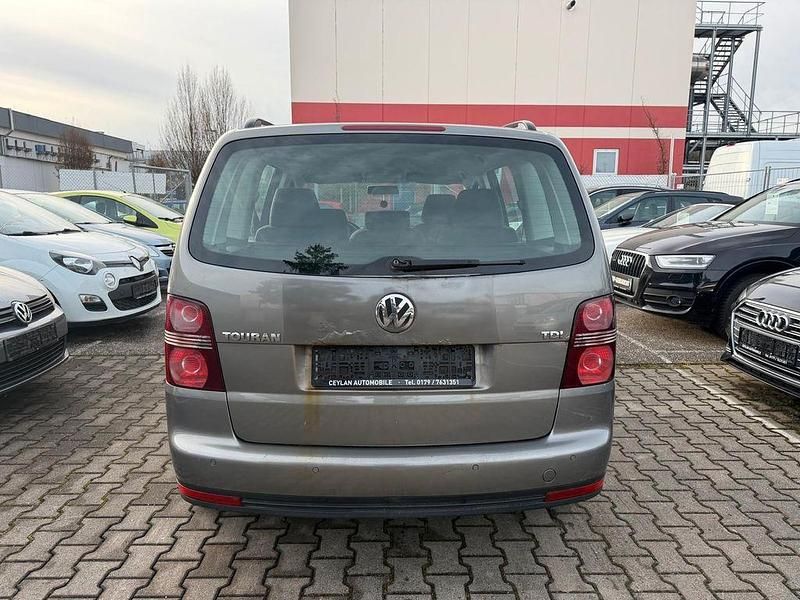Gebraucht VW Touran Conceptline 105 PS (77 kW) 2008 Grau Van / Kleinbus