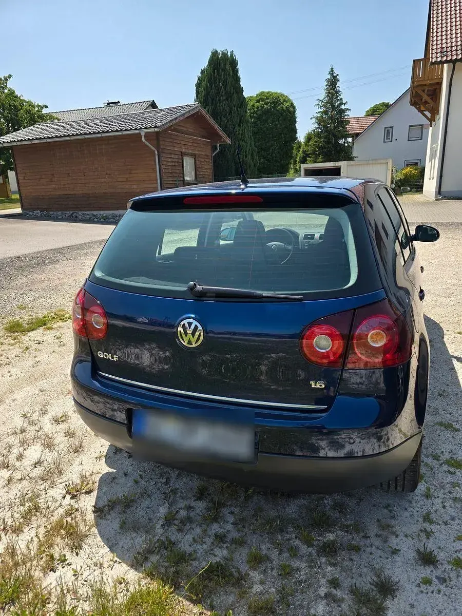 Gebraucht VW Golf VI Comfortline 102 PS (75 kW) 2008 Blau Kleinwagen