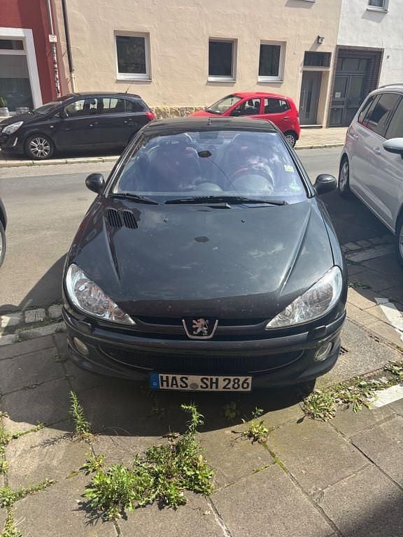 Schwarz Gebraucht 2004 Peugeot 206 CC Sport Cabrio | 1.250 € (Superpreis) - Bild 1/4