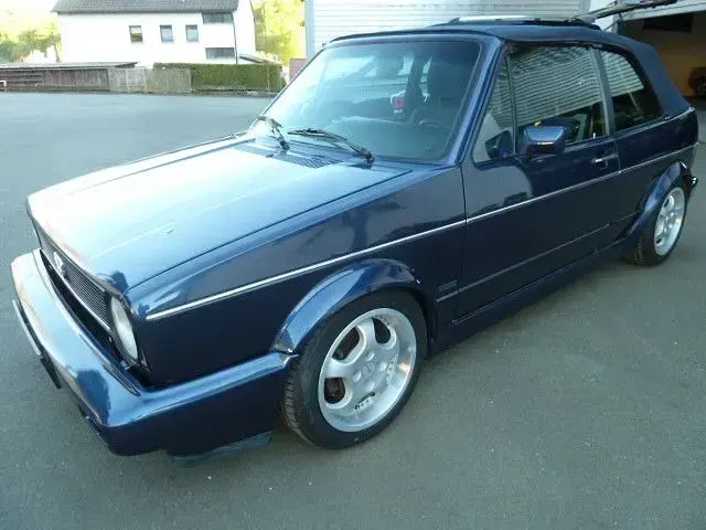 Gebraucht VW Golf Cabriolet 98 PS (72 kW) 1991 Blau Cabrio