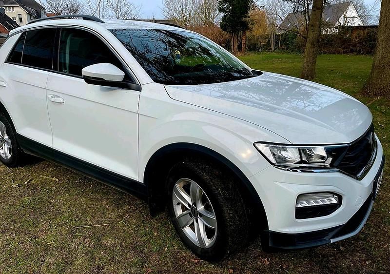 Gebraucht VW T-Roc 110 PS (80 kW) 2021 Weiß SUV