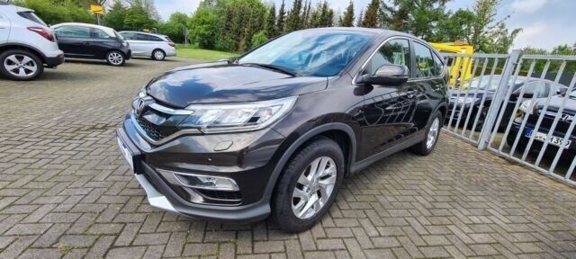 Gold metallic Gebraucht 2016 Honda CR-V Elegance SUV | 16.990 € (Etwas zu teuer) - Bild 1/4