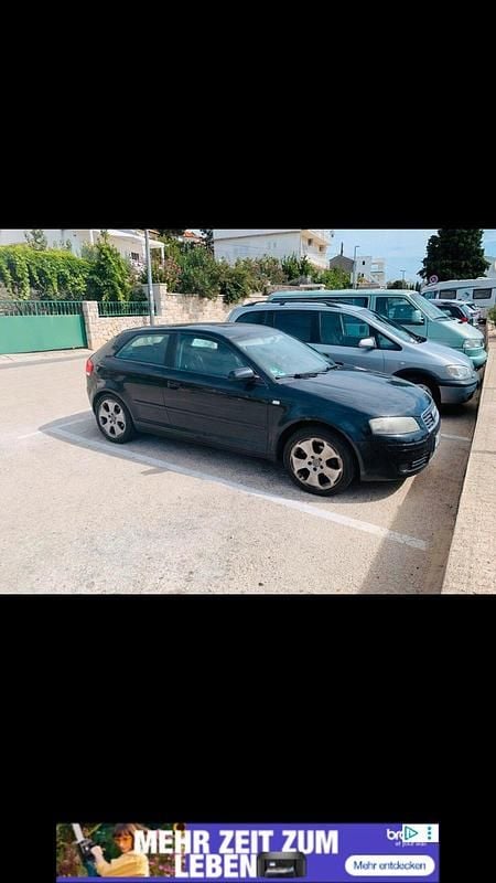 Schwarz Gebraucht 2004 Audi A3 Limousine | 1.100 € (Guter Preis) - Bild 1/4