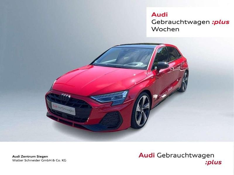 Progressivrot metallic Gebraucht 2025 Audi A3 S-Line Limousine | 44.900 € (Etwas zu teuer) - Bild 1/4