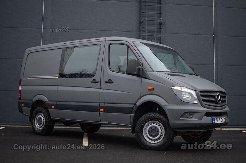 Gebraucht Mercedes Sprinter 129 PS (94 kW) 2014 Grau Van