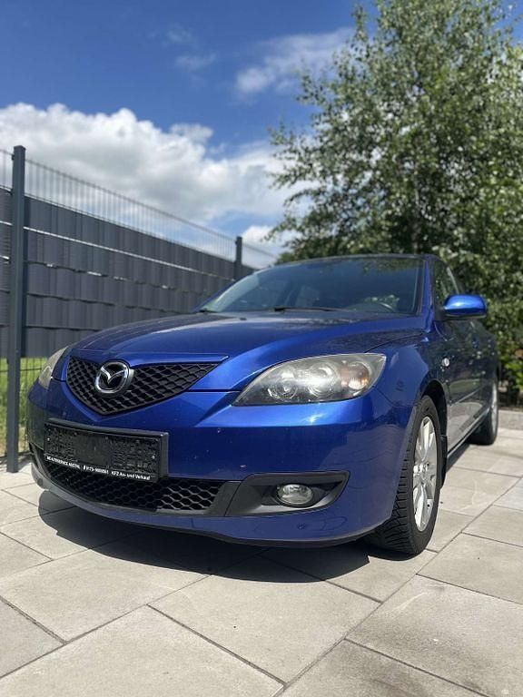 Blau Gebraucht 2007 Mazda 3 Active Limousine | 2.700 € (Fairer Preis) - Bild 1/4