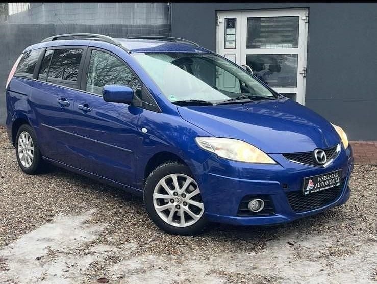 Blau Gebraucht 2009 Mazda 5 Van / Kleinbus | 1.390 € (Superpreis) - Bild 1/4
