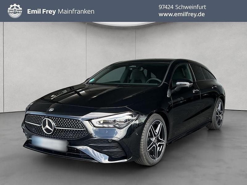 Schwarz Gebraucht 2025 Mercedes CLA200 Shooting Brake AMG Kombi | 41.650 € - Bild 1/4