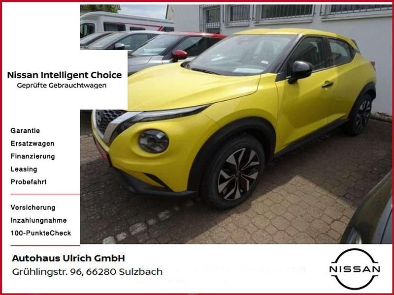 Gelb Gebraucht 2024 Nissan Juke Acenta SUV | 22.490 € (Fairer Preis) - Bild 1/4
