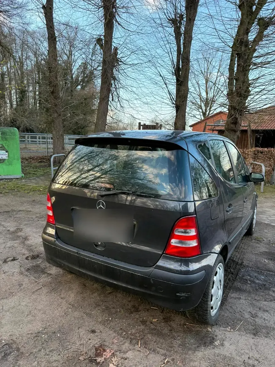 Gebraucht Mercedes A140 2002 Schwarz Kleinwagen