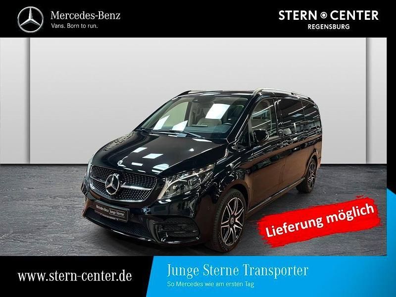 Schwarz Gebraucht 2024 Mercedes V300 Exclusive Van / Kleinbus | 88.900 € - Bild 1/4
