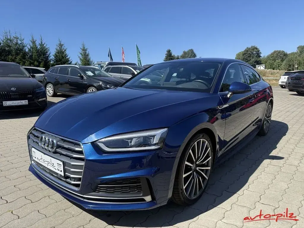 Gebraucht Audi A5 Sportback S-Line 190 PS (139 kW) 2017 Blau Kleinwagen