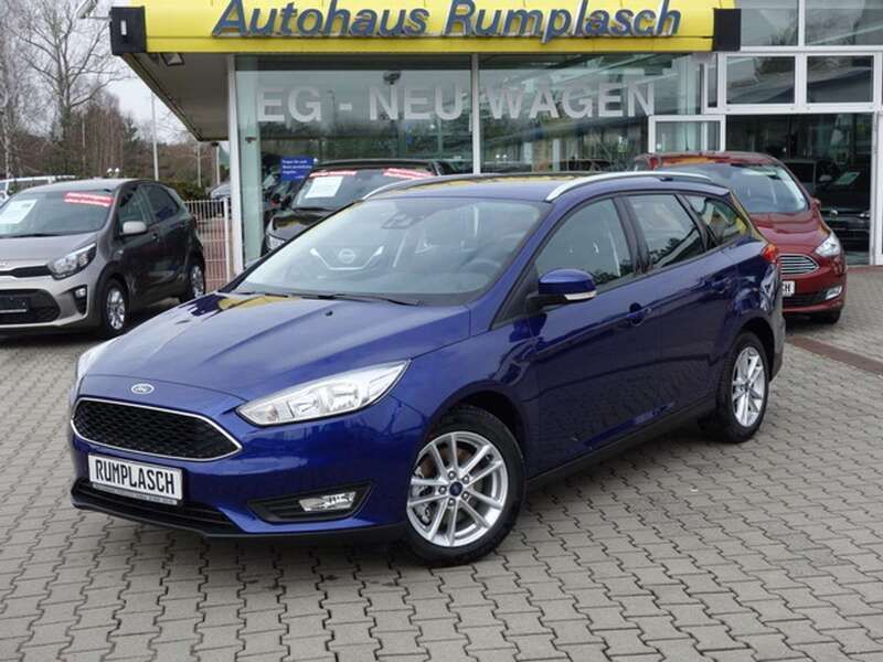 Indicblau metallic Gebraucht 2017 Ford Focus Cool & Connect Kombi | 8.990 € (Fairer Preis) - Bild 1/4
